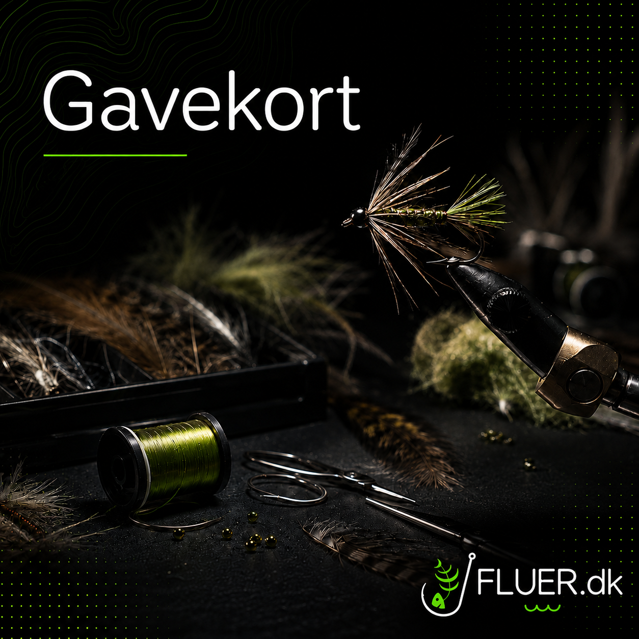 Gavekort til fiskegrej - Fluer.dk
