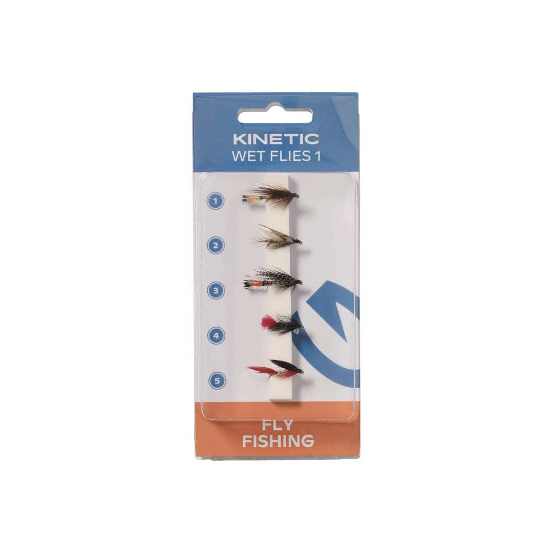 Kinetic Wet Flies 1 - 5 stk. Vådfluer