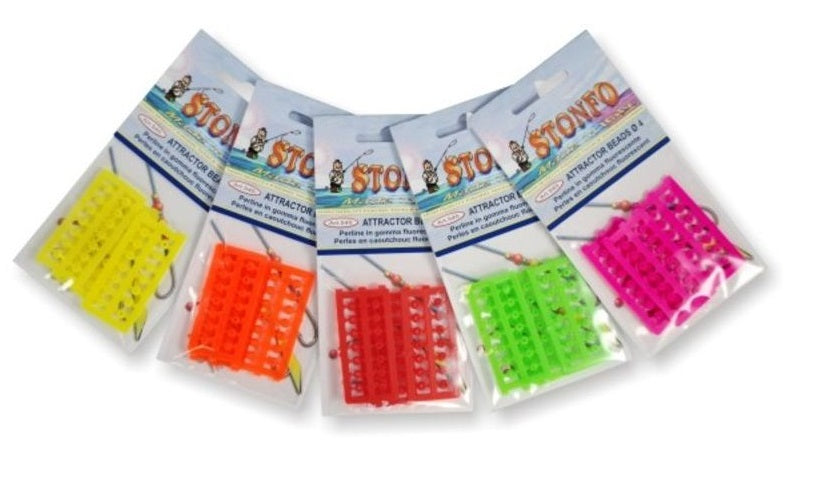 Stonfo Soft Glow Beads 5 forskellige farver Ø 6