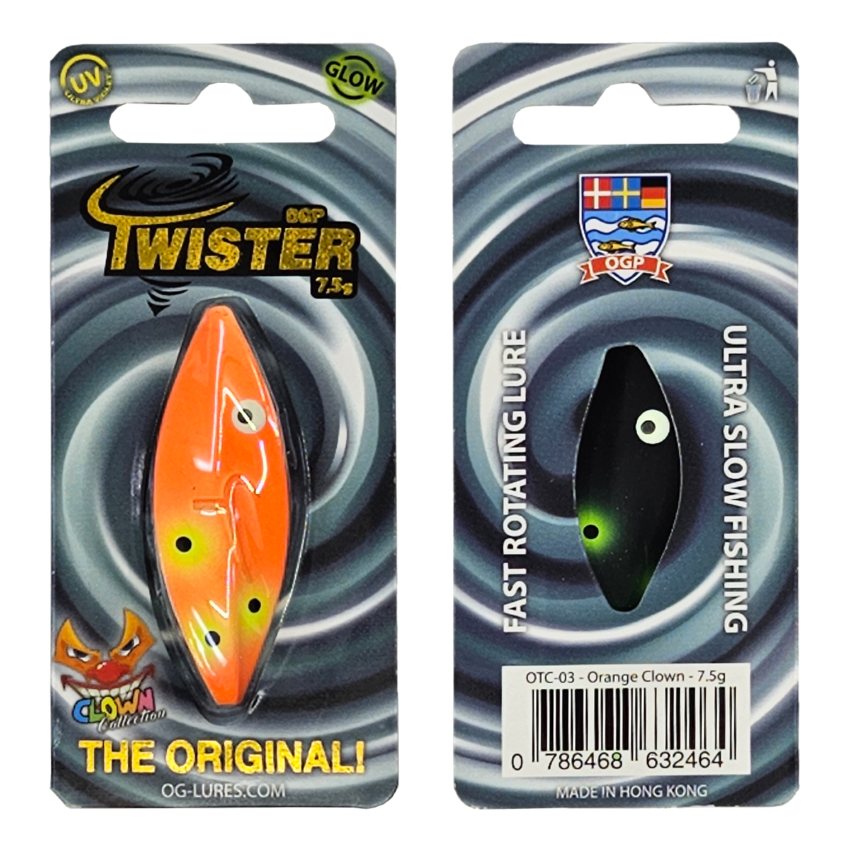 OGP Twister 7,5g - Clown Collection