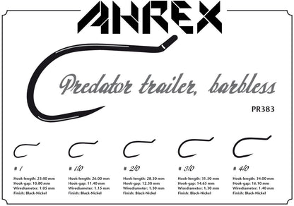 Ahrex PR383 - Trailer Hook, barbless