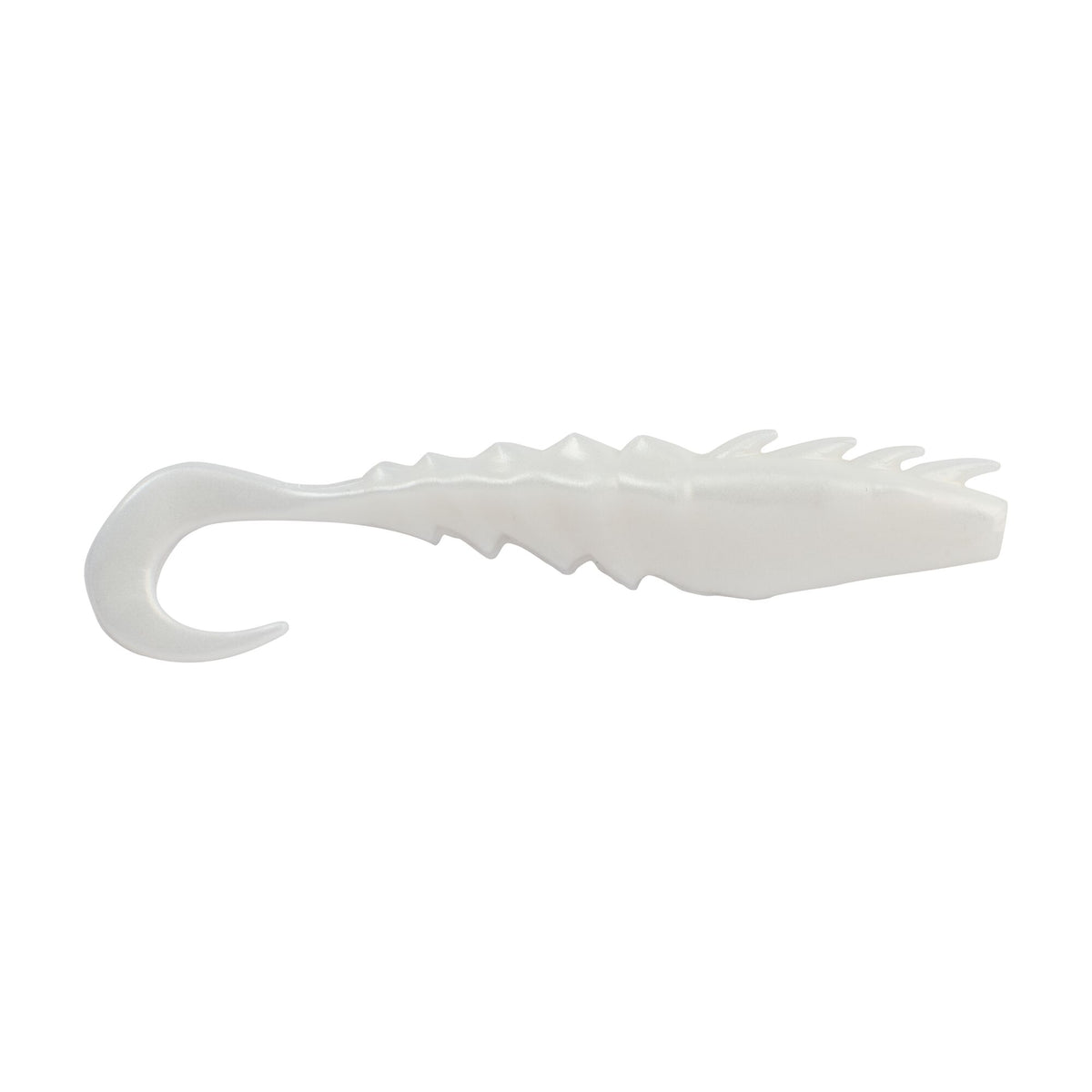 Berkley Gulp!® Saltwater Nemesis Prawn Curl Tail â€“ Berkley_GulpSaltwaterNemesisPrawnCurlTail_PearlWhite_4in_alt1.jpg