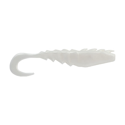 Berkley Gulp!® Saltwater Nemesis Prawn Curl Tail â€“ Berkley_GulpSaltwaterNemesisPrawnCurlTail_PearlWhite_5in_alt1.jpg