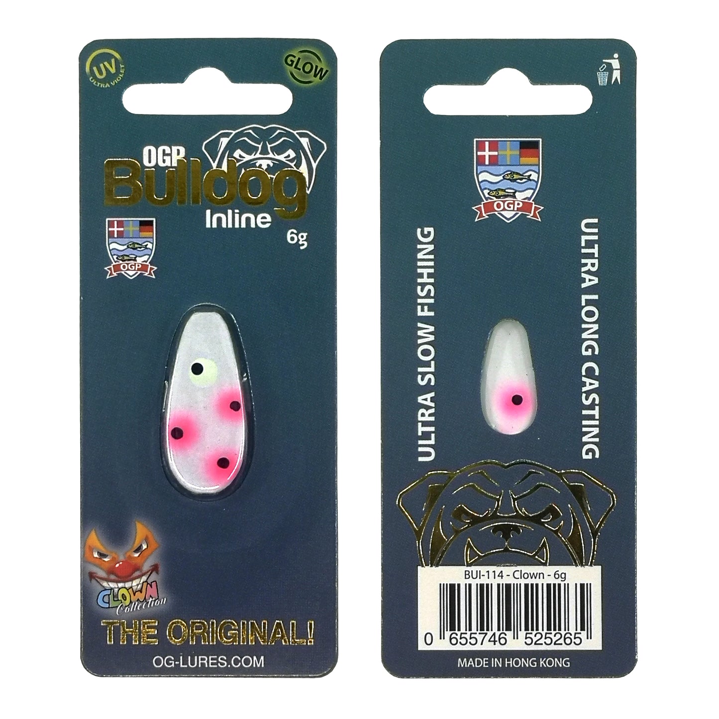 OGP Bulldog Inline 6g, Gennemløber