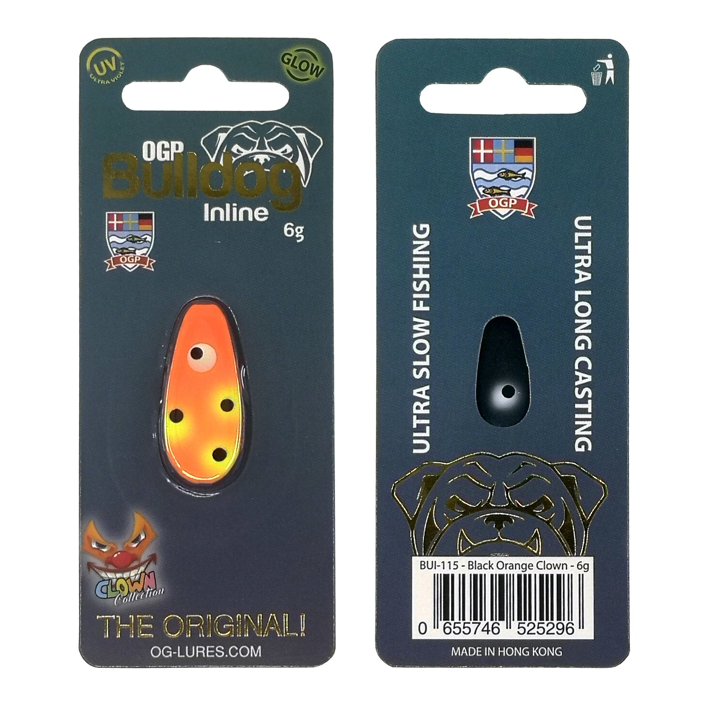 OGP Bulldog Inline 6g, Gennemløber