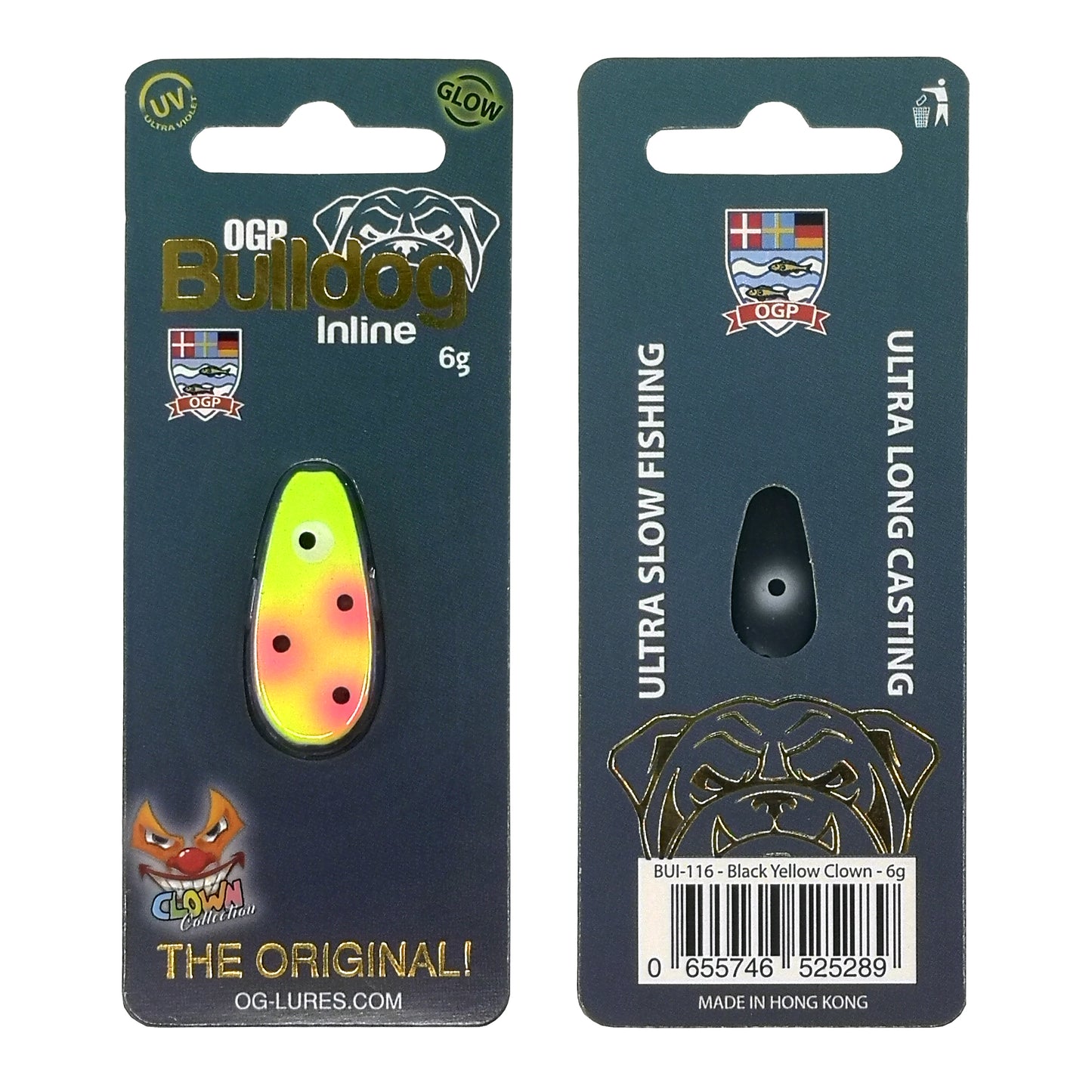 OGP Bulldog Inline 6g, Gennemløber