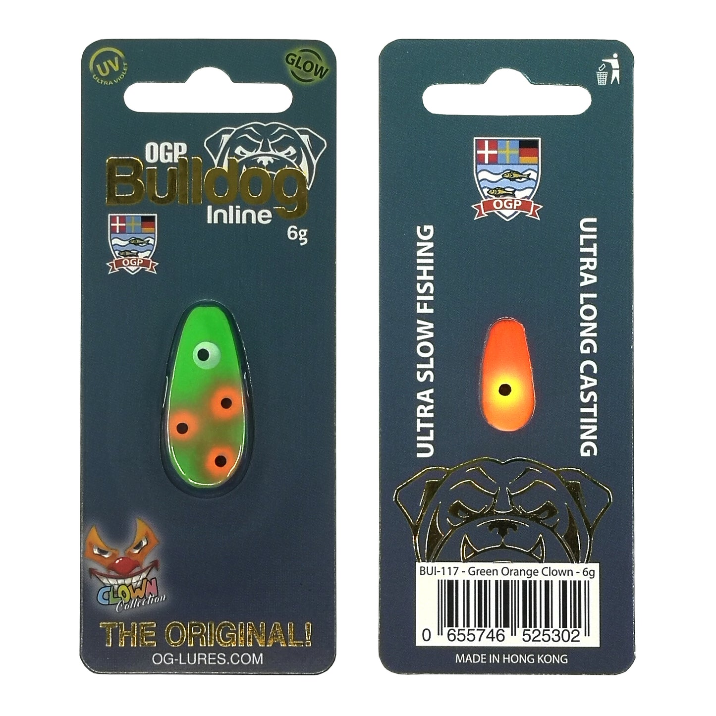 OGP Bulldog Inline 6g, Gennemløber