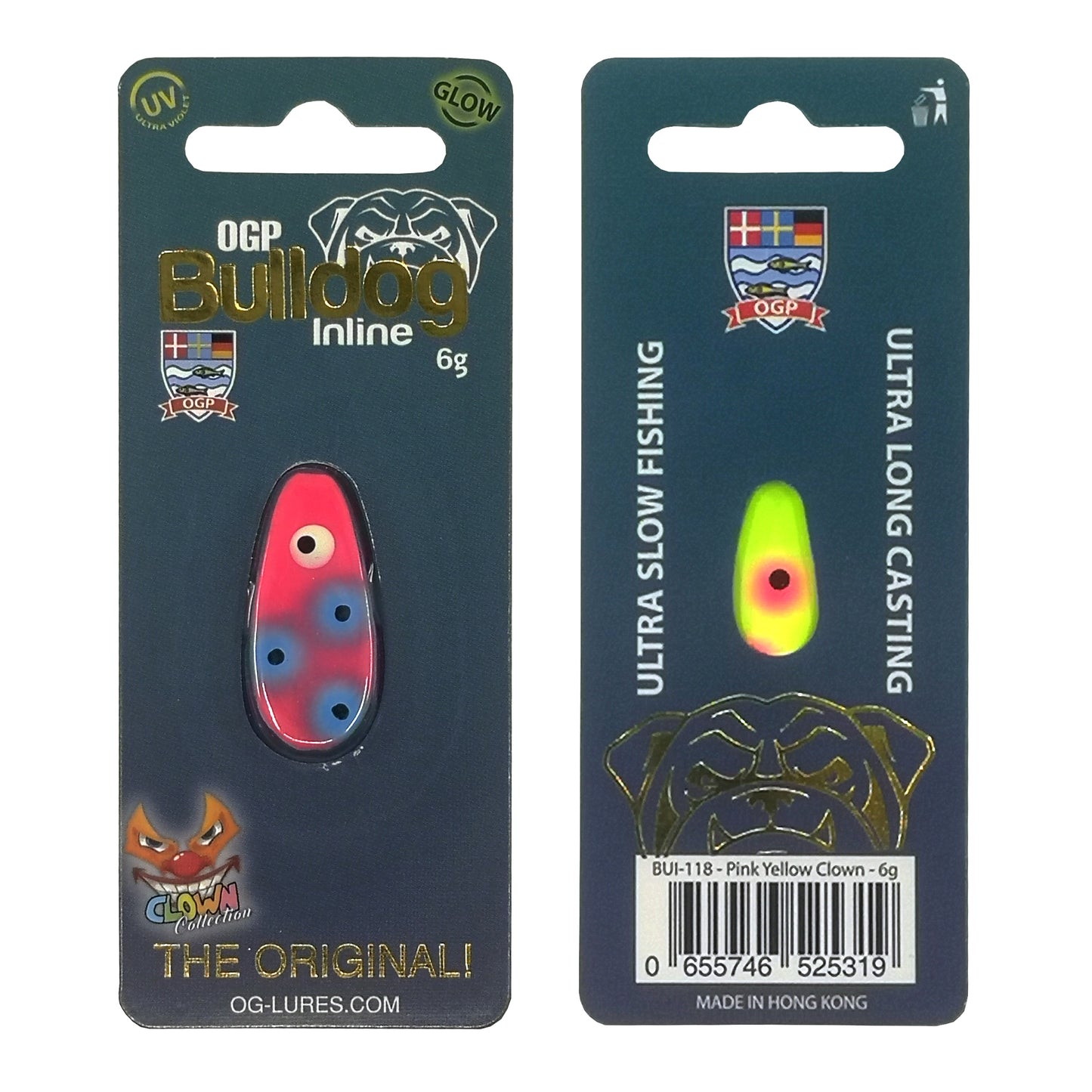 OGP Bulldog Inline 6g, Gennemløber