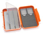 C&F Design Medium 2-Row WP Tube Fly Case w/3 Comp - Burnt Orange