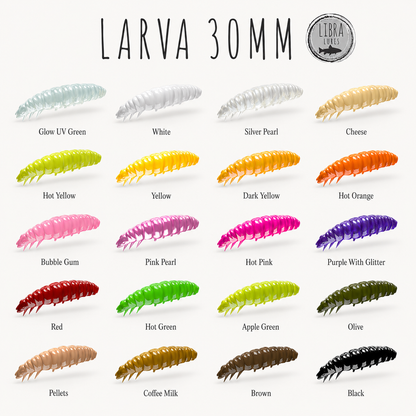Libra Lures Larva - 30mm