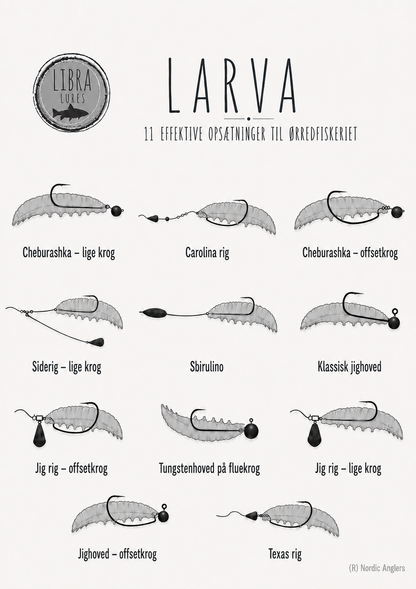 Libra Lures Larva - 35mm