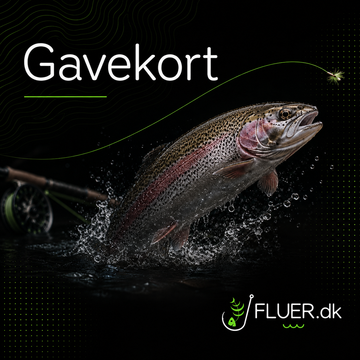 Gavekort til fiskegrej - Fluer.dk