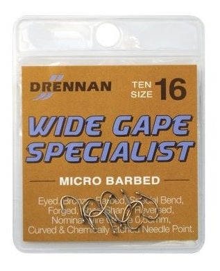 Drennan Micro Barbed Wide Gape Specialist kroge