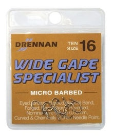 Drennan Micro Barbed Wide Gape Specialist kroge