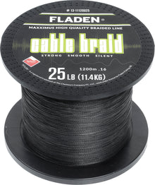 Fladen Maxximus Cable Braid Black 1200m Fletline