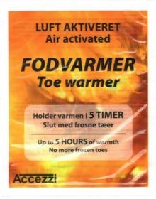 Accezzi Fodvarmer - optil 5 timer
