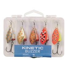 Kinetic Buzzer 5 stk. Spinnere 9g
