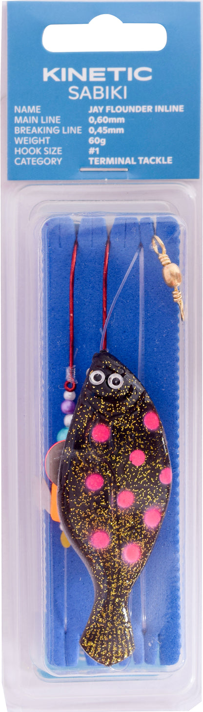 Kinetic Sabiki Jay Flounder Inline Rig 60g