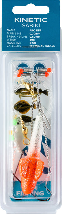 Kinetic Sabiki Pro Rig 60g