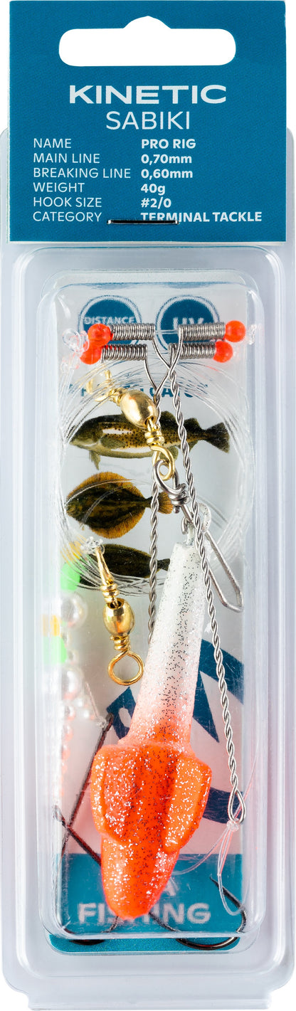 Kinetic Sabiki Pro Rig 60g