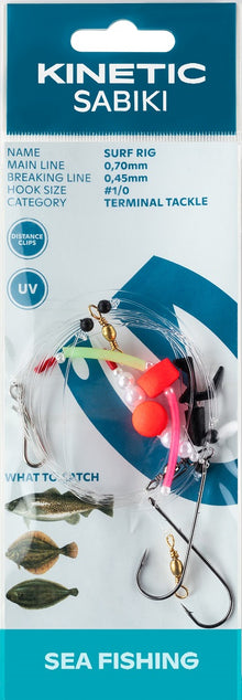 Kinetic Sabiki Surf Rig #1/0