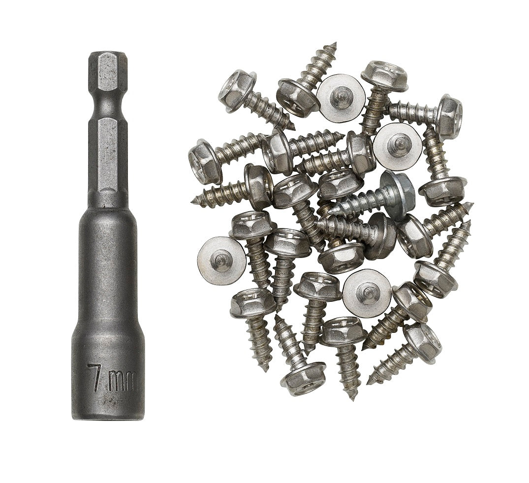 Kinetic Spike Kit Rustfri 30 stk.
