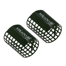 Mikado klassisk rund cage feeder grøn 2 stk. pk