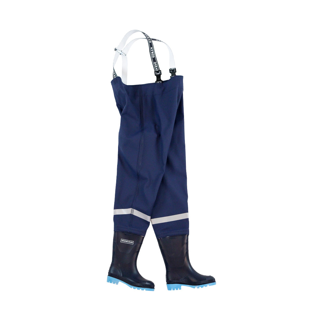Ocean Cloud Junior PVC Waders Blå