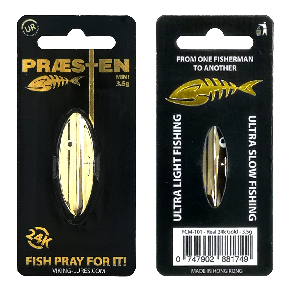 Præsten Plated Mini 3.5g, Gennemløber