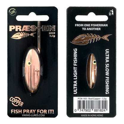 Præsten Plated Mini 3.5g, Gennemløber