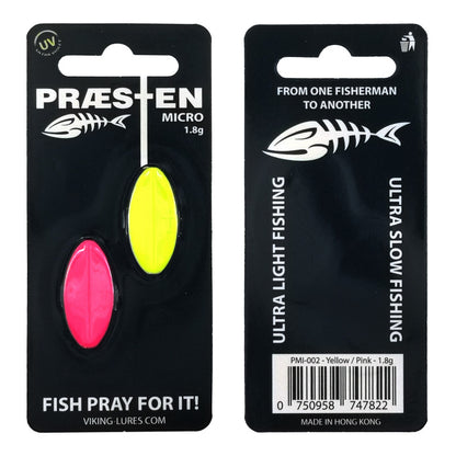 Præsten Micro 1,8g Gennemløber (2-stk pak).