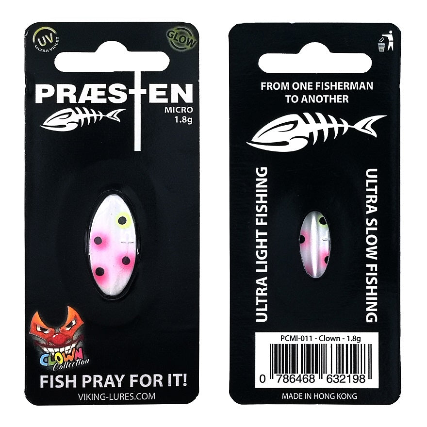 Præsten Micro 1,8g - Clown Collection