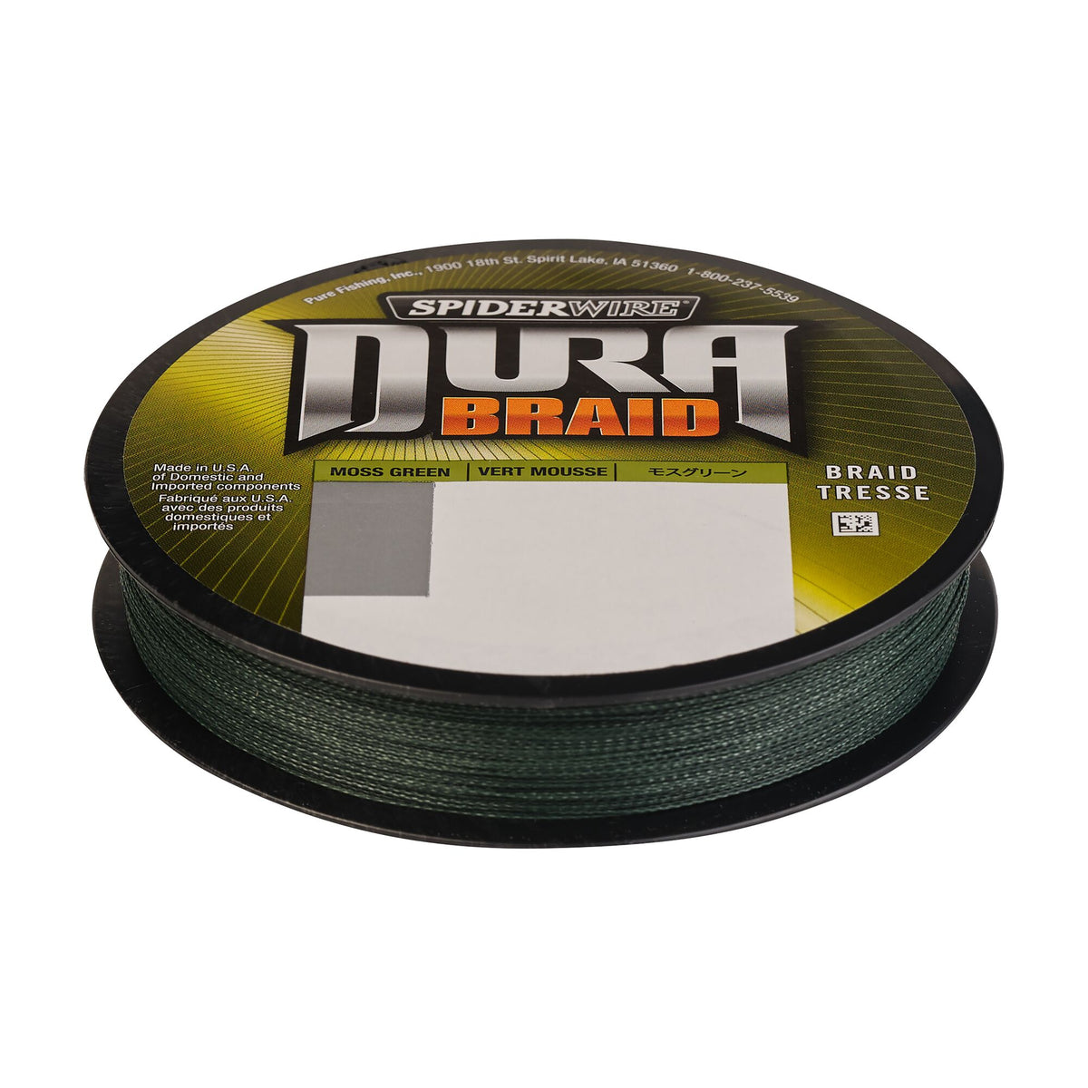 SpiderWire DURA Braid â€“ SpiderWireDURABRAID_Filler_MossGreen_alt7.jpg