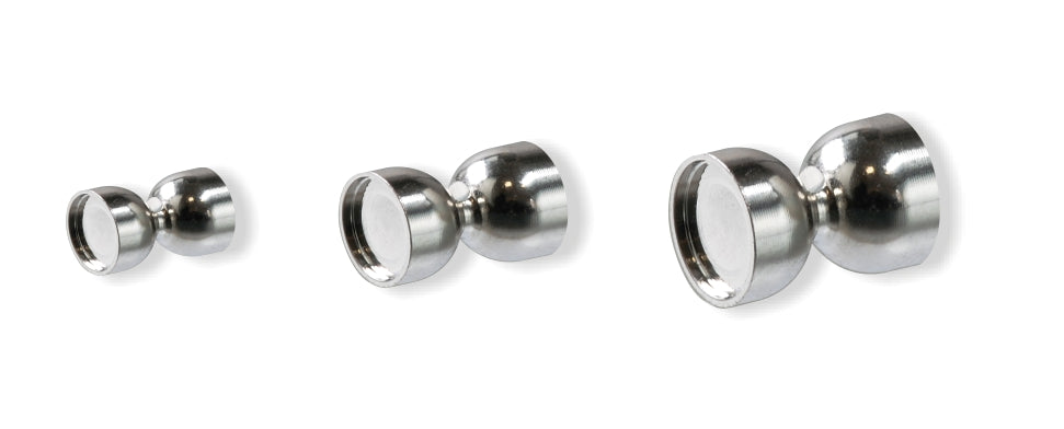 Stonfo Dumbbell Nickeled Brass Heads 10 stk