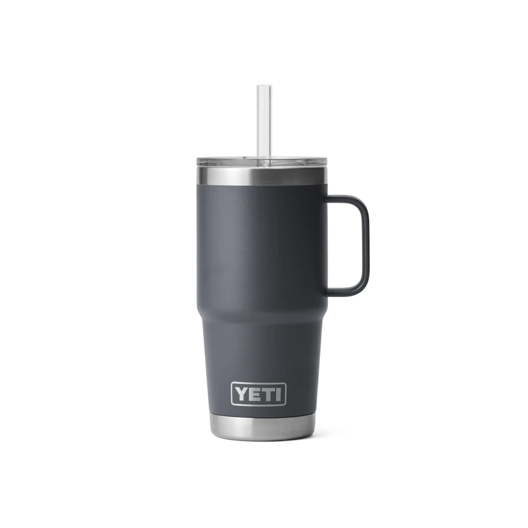 YETI Rambler Straw Mug 739ml Charcoal