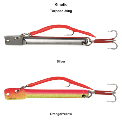 Farveoversigt – Kinetic Torpedo 300g