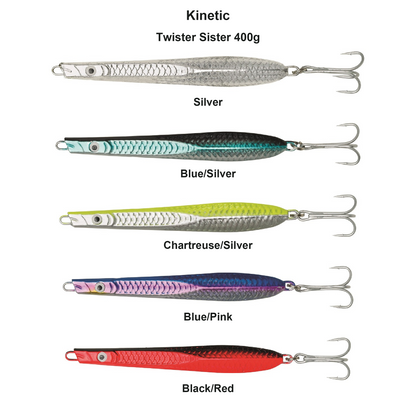 Farveoversigt – Kinetic Twister Sister 400g
