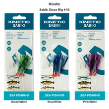 Farveoversigt – Kinetic Sabiki Disco Rig #1/0