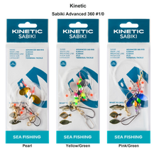 Farveoversigt – Kinetic Sabiki Advanced 360 #1/0