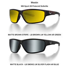 Farveoversigt – Westin W6 Sport 20 Polaroid Solbrille