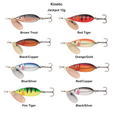 Farveoversigt – Kinetic Jackpot 12g