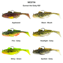 Farveoversigt – Gunnar the Goby R2f