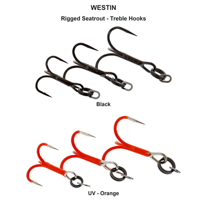 Farveoversigt – Rigged Seatrout - Treble Hooks