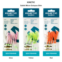 Farveoversigt – Kinetic Sabiki Micro Octopus Slim