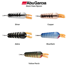 Farveoversigt – Abu Garcia Atom Vass Spoon