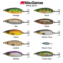 Farveoversigt – Abu Garcia Shaky Spoon