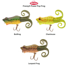 Farveoversigt – Berkley Frenzy® Power Pop Frog