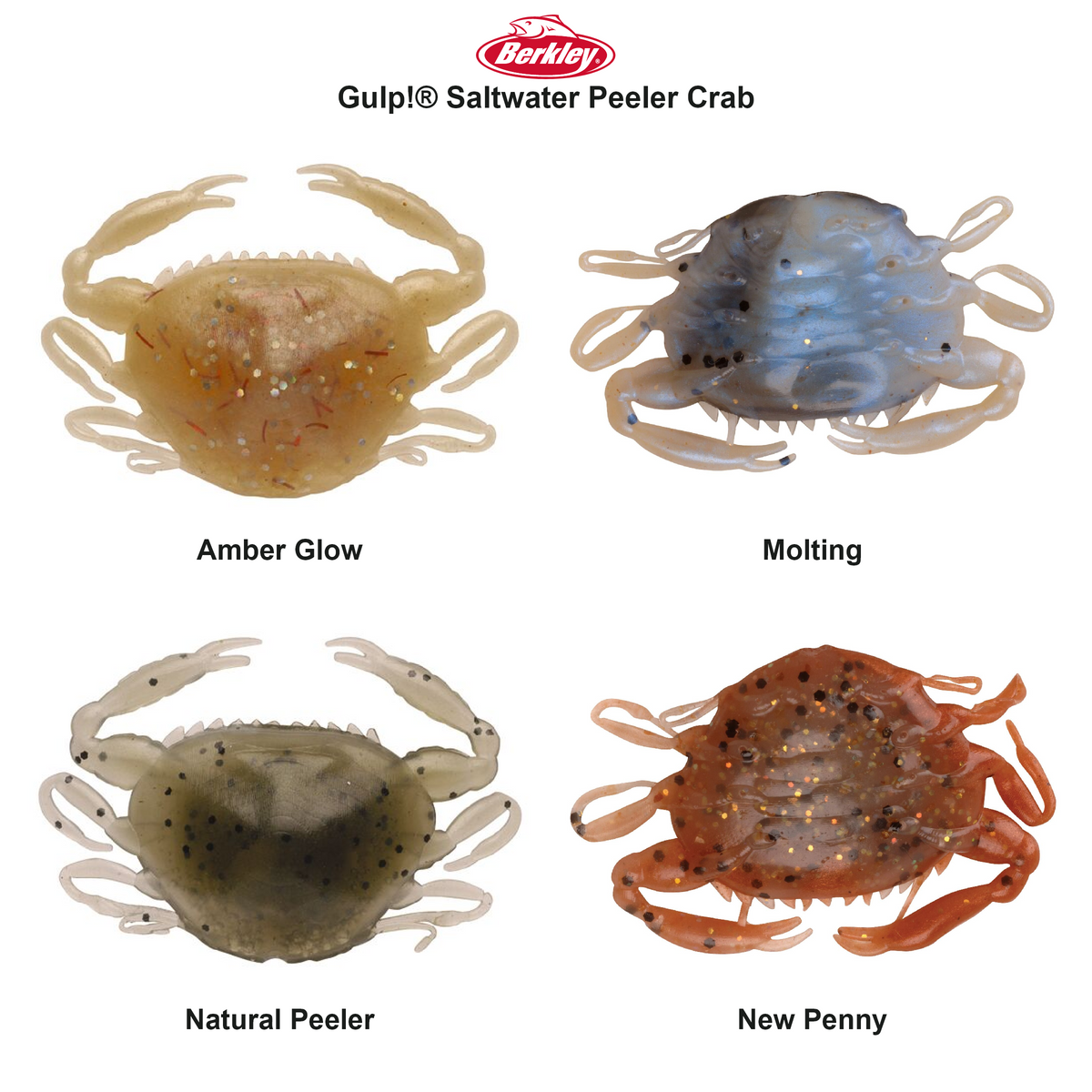 Farveoversigt – Berkley Gulp!® Saltwater Peeler Crab