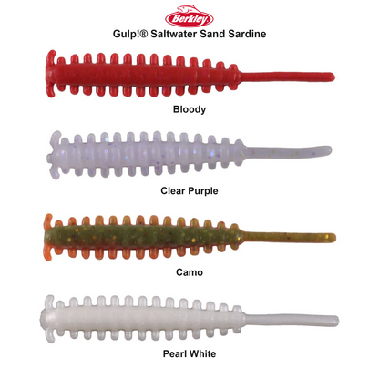 Farveoversigt – Berkley Gulp!® Saltwater Sand Sardine