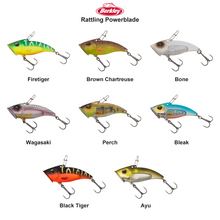 Farveoversigt – Berkley Rattling Powerblade